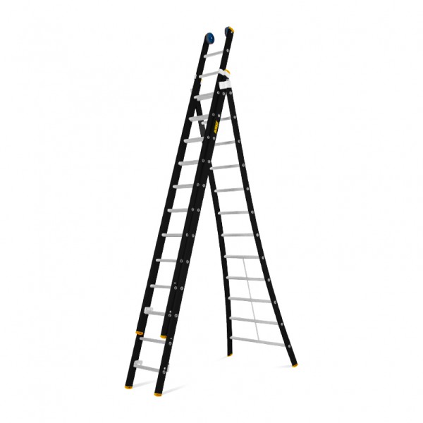 Ga wandelen Glad terugvallen Driedelige ladder | Dewalt Ladders